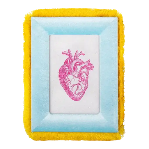 [KK.70162] Kitsch Kitchen fotolijst 10x15cm Kitsch Royale hart