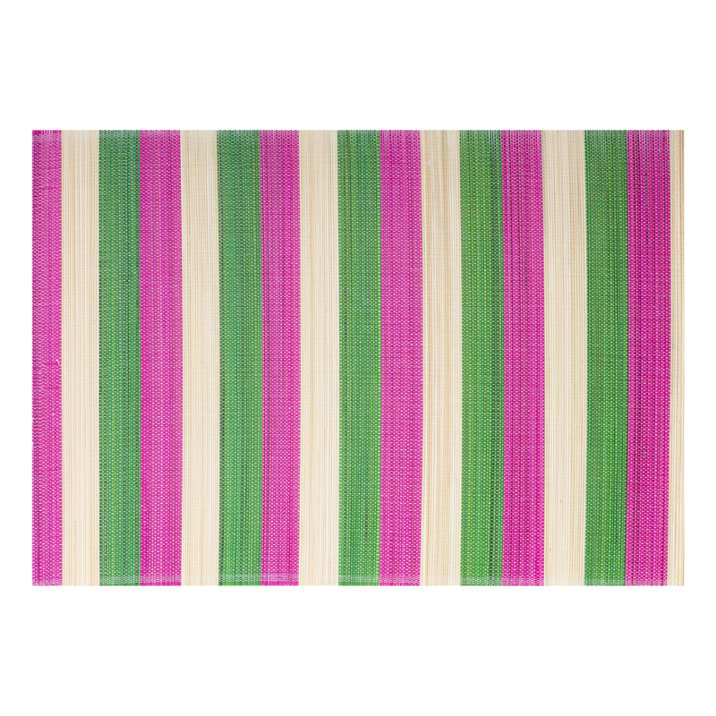 Kitsch Kitchen placemat bamboo green/purple