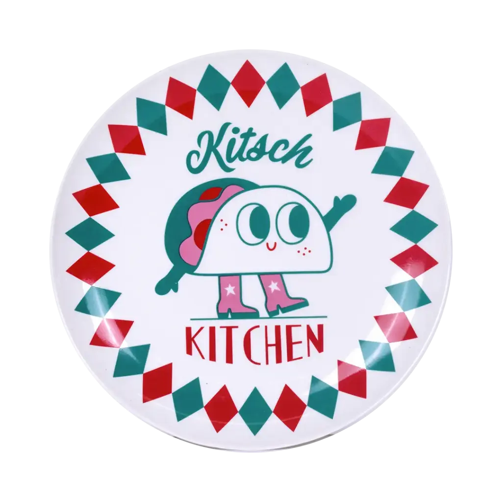 Kitsch Kitchen plate 26cm El Restaurante tasty taco