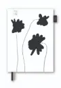 Pepa Lani B&W agenda 2026/2027 poppy flower 