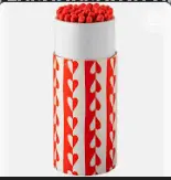 Sweetheart Small Cylinder Matches