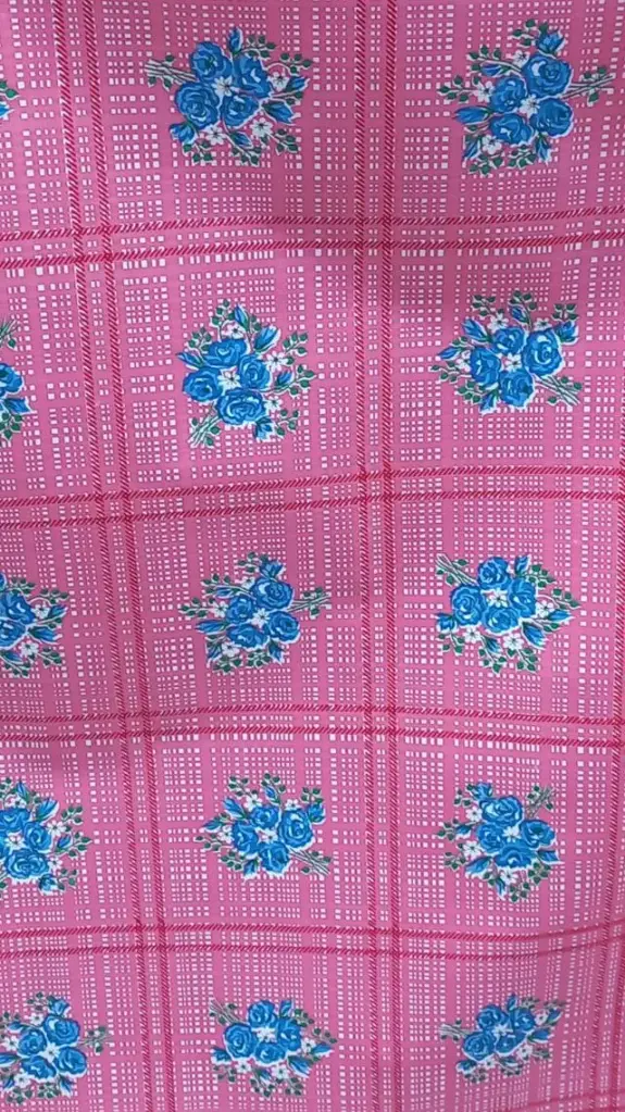 Kitsch Kitchen tafelzeil Ramitos roze (1,20x11m)