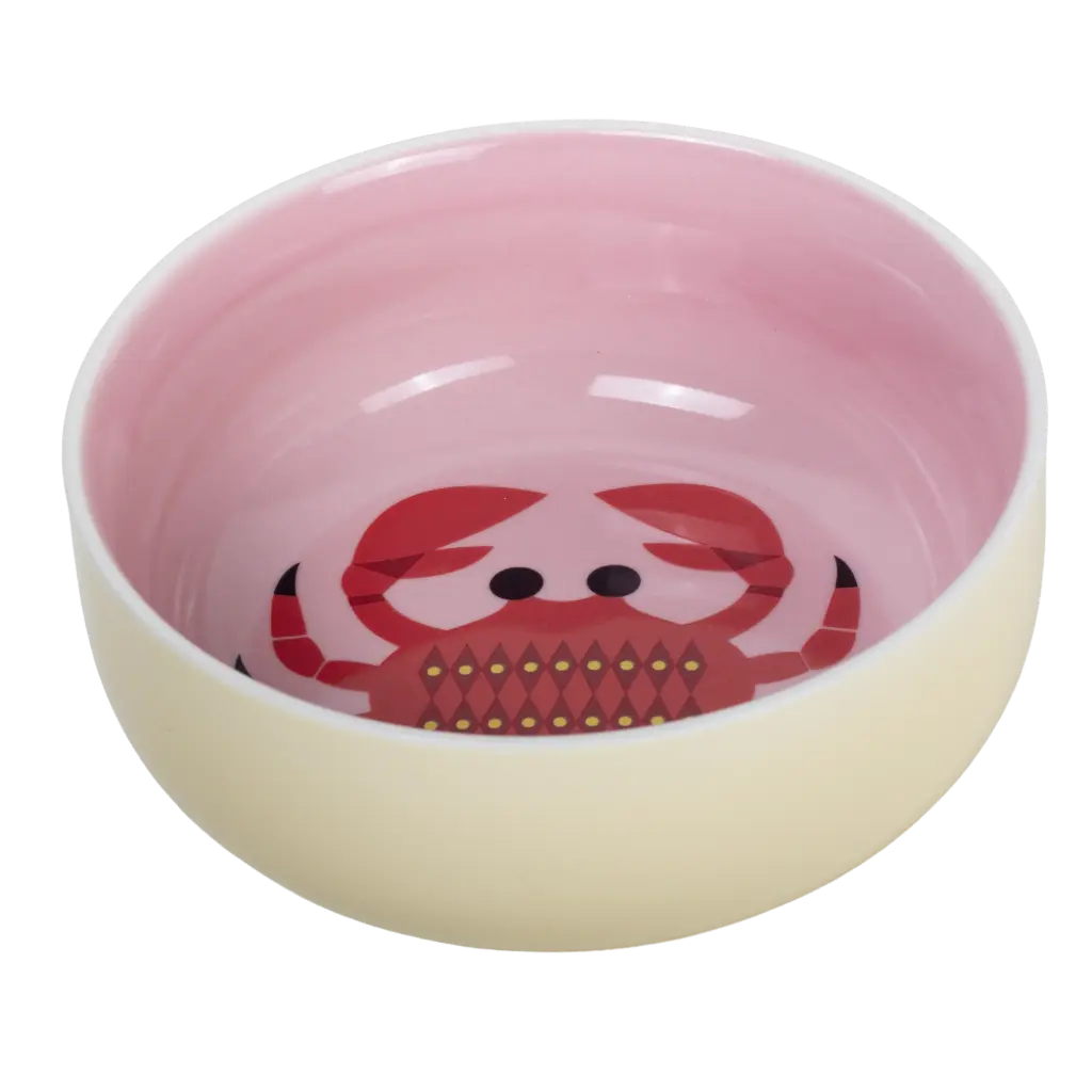 Kitsch Kitchen bowl Sealife crab