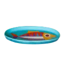 Kitsch Kitchen serveerschaal Sealife long fish
