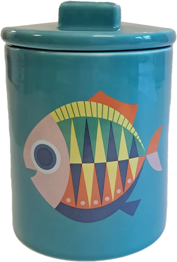Kitsch Kitchen jar small Sealife small fish