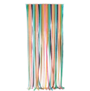 Kitsch Kitchen door curtain Bonaire multi-color plastic 90x220cm