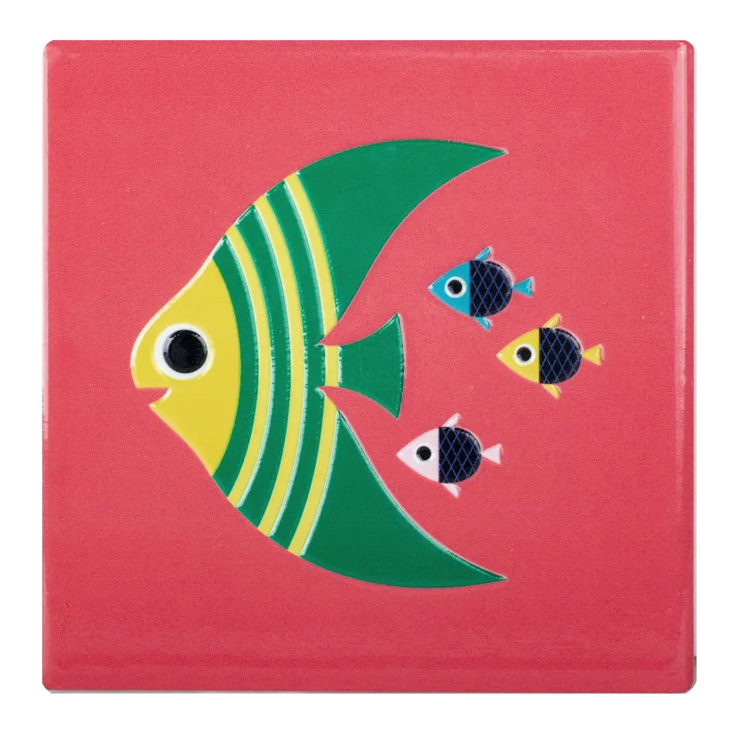 Kitsch Kitchen tegeltje Sealife flyfish