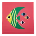 Kitsch Kitchen tegeltje Sealife flyfish