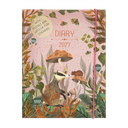 Pimpelmees Magical Forest diary 2027 badger warm red