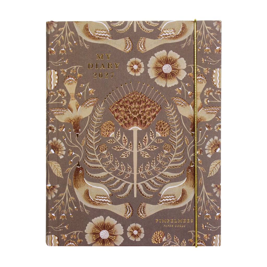 Pimpelmees Marigold diary 2027 Clay