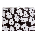Pepa Lani Black & White family planner 2027 Flowerbomb