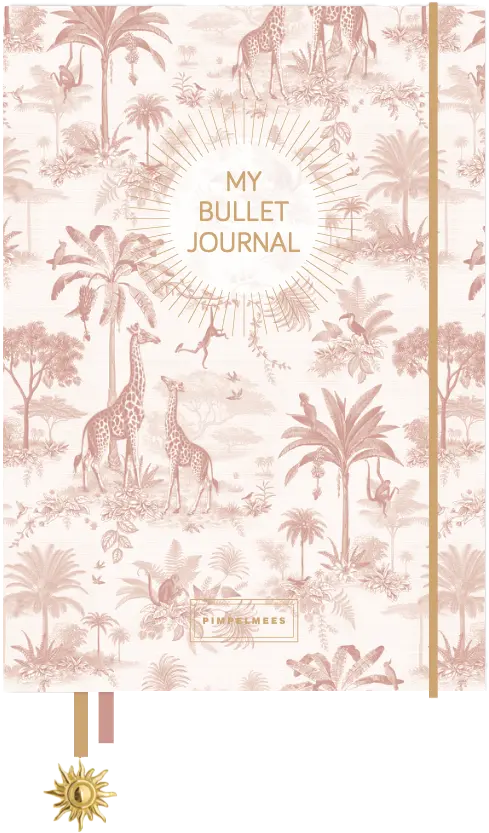 Pimpelmees mono bullet journal Savannah Stories Desert Red