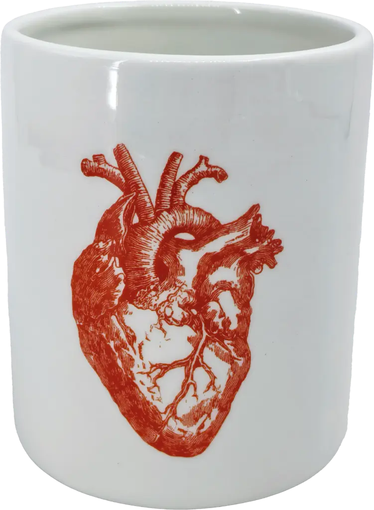 Kitsch Kitchen Kitsch Royale jar S heart red 