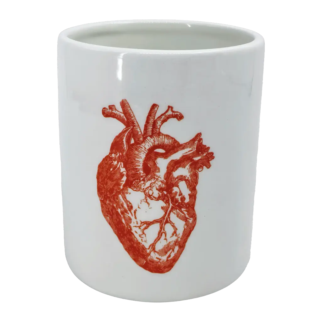 Kitsch Kitchen Kitsch Royale voorraadpot S heart rood 