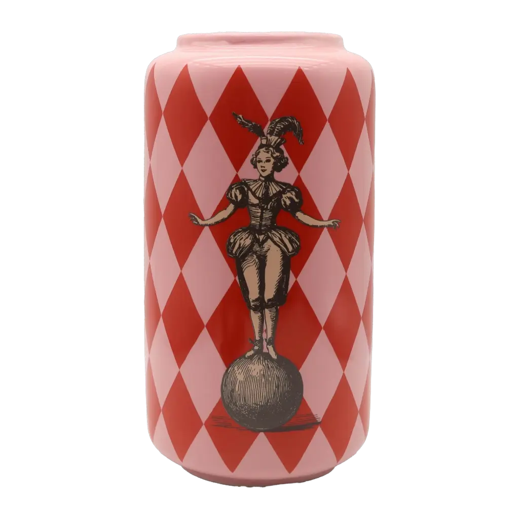 Kitsch Kitchen Kitsch Royale vase Loretta pink/red