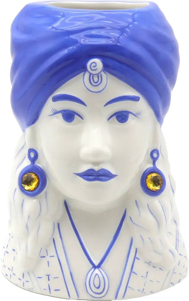 Kitsch Kitchen Kitsch Royale vase Madame Lola blue 