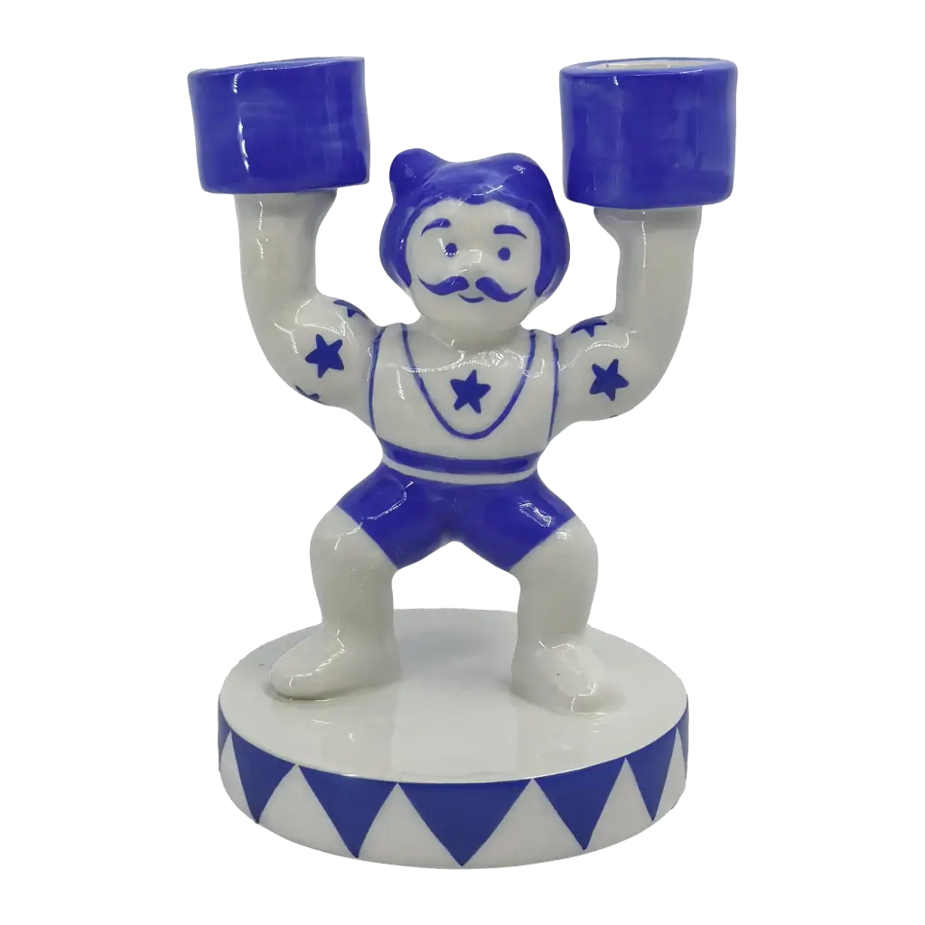 Kitsch Kitchen Kitsch Royale candle holder mr. Gaston pillar 12,5x9cm