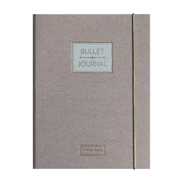 Pimpelmees bullet journal PRO Luxe edition linnen Mono Pencil grey FSC