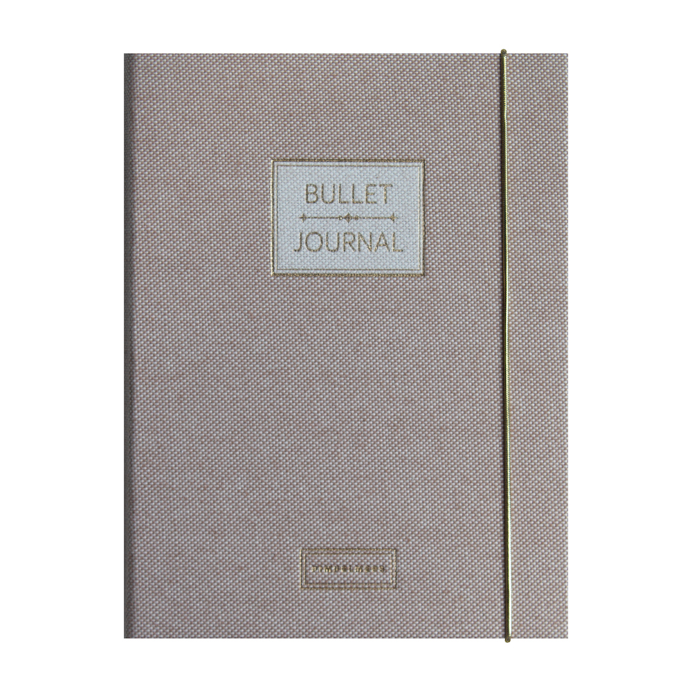 Pimpelmees bullet journal PRO Luxe edition linnen Mono Warm nude FSC