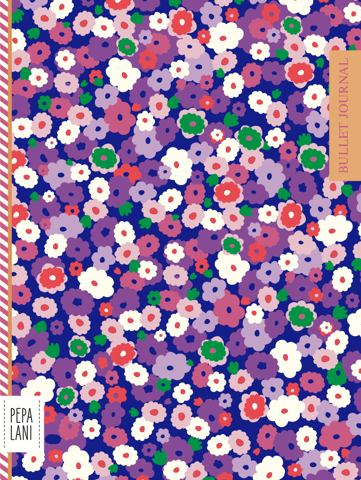 Pepa Lani bullet journal PRO Flower Flowers FSC