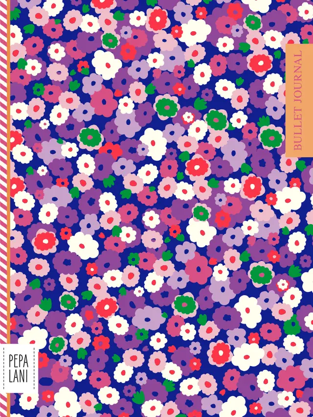 Pepa Lani bullet journal PRO Flower Flowers FSC