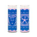 Kitsch Kitchen candle in glass Papel Picardo Frida