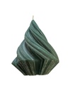 Kitsch Kitchen kerstboom kaars M donkergroen (13u)