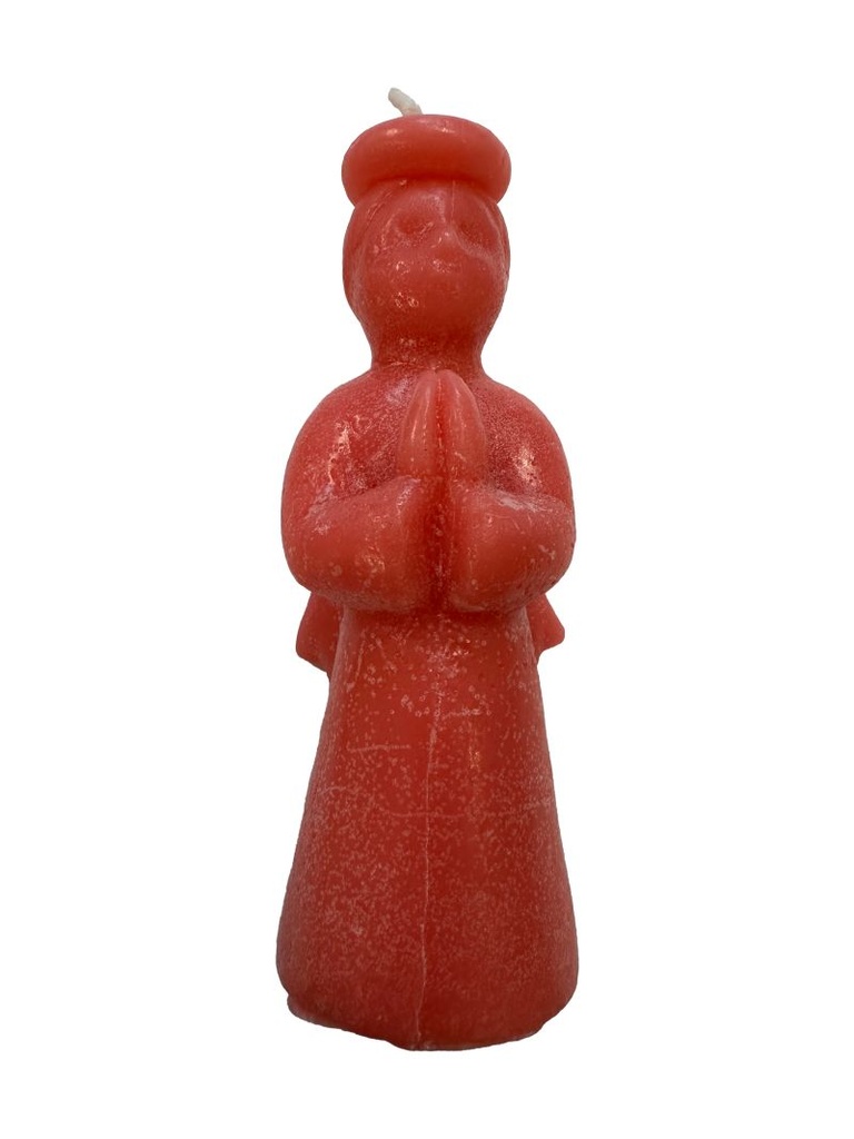 Kitsch Kitchen engel kaars roze (6u)