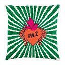 Kitsch Kitchen kussen Love Paz