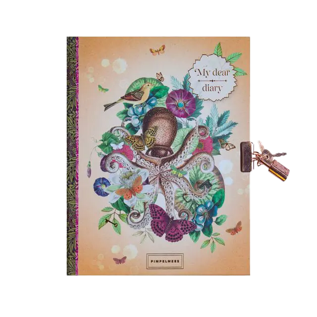 Pimpelmees my dear diary with lock Mango