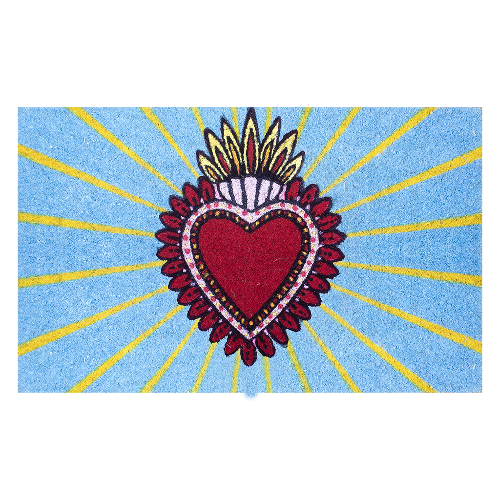 Kitsch Kitchen doormat Milagro blauw 