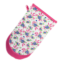 Kitsch Kitchen ovenmitten Mercado de Flores blue