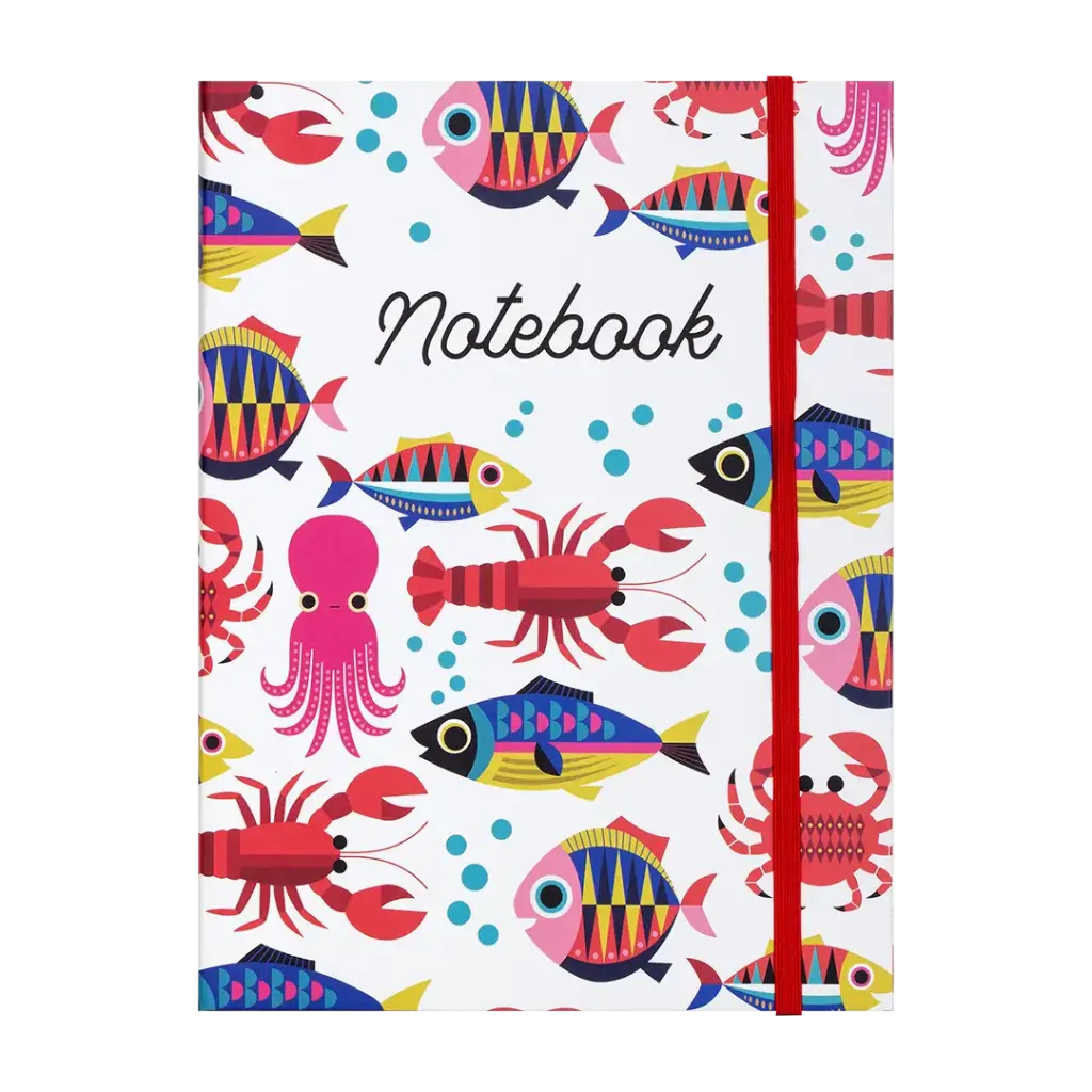 Kitsch Kitchen notitieboek Sealife