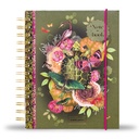 Pimpelmees notitieboek A5 WIREO XXL Turtle - Olive 