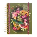 Pimpelmees notitieboek A5 WIREO XXL Turtle - Olive 