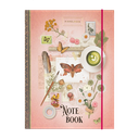 Pimpelmees notitieboek A5 Wonderland - Peach Butterbird 