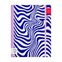 Pepa Lani notebook A5 Flower Waves blue 
