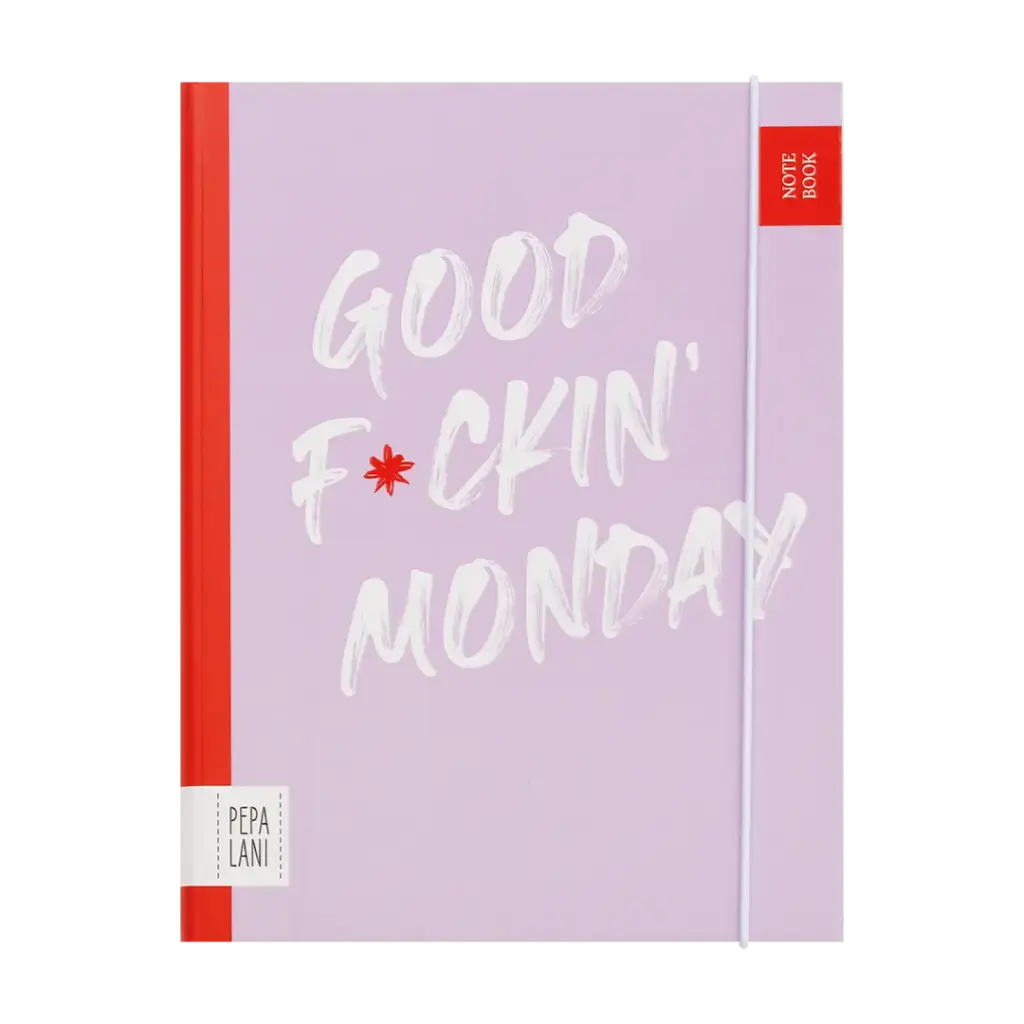 Pepa Lani notitieboek A5 Flower good f*ckin' monday 