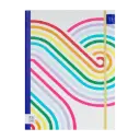 Pepa Lani notitieboek A4 Spring Flower & Fruity Retro swirl 