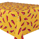 Kitsch Kitchen oilcloth Chiles yellow (1,20x11m)