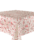 Kitsch Kitchen tafelzeil Cherry Blossom grijs (1,20x11m)