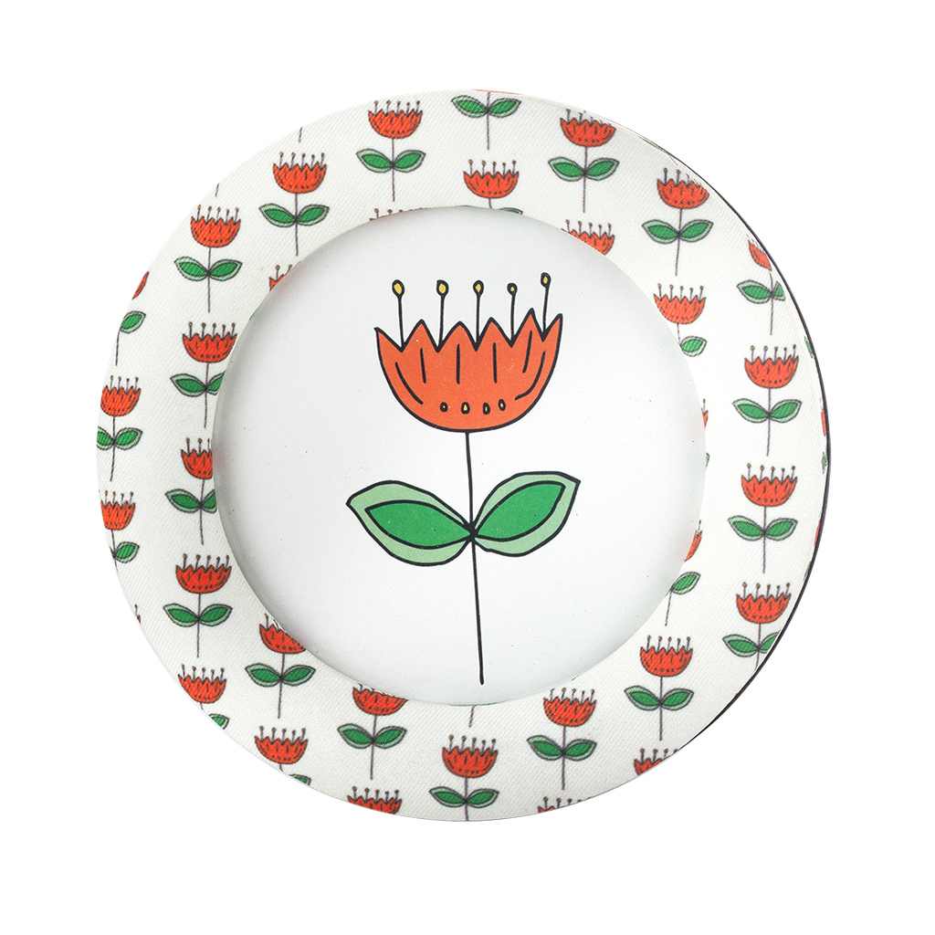 Kitsch Kitchen photoframe tulips round 10 cm