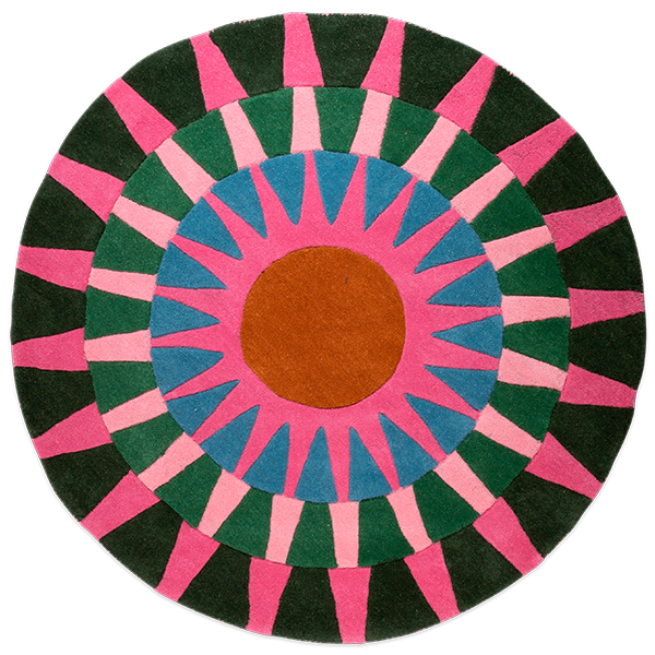 Kitsch Kitchen vloerkleed Soleil M multi 140 cm