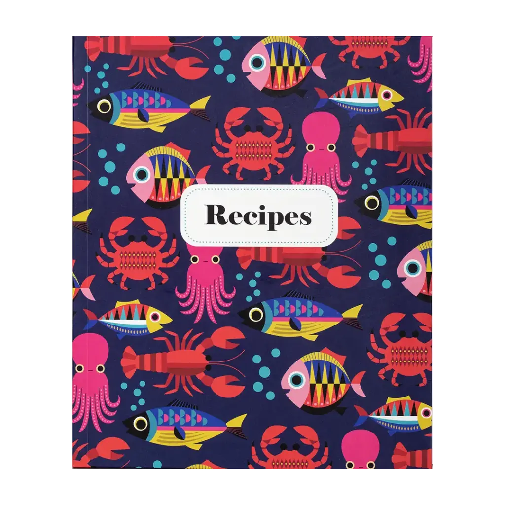 Kitsch Kitchen recipe book Sealife