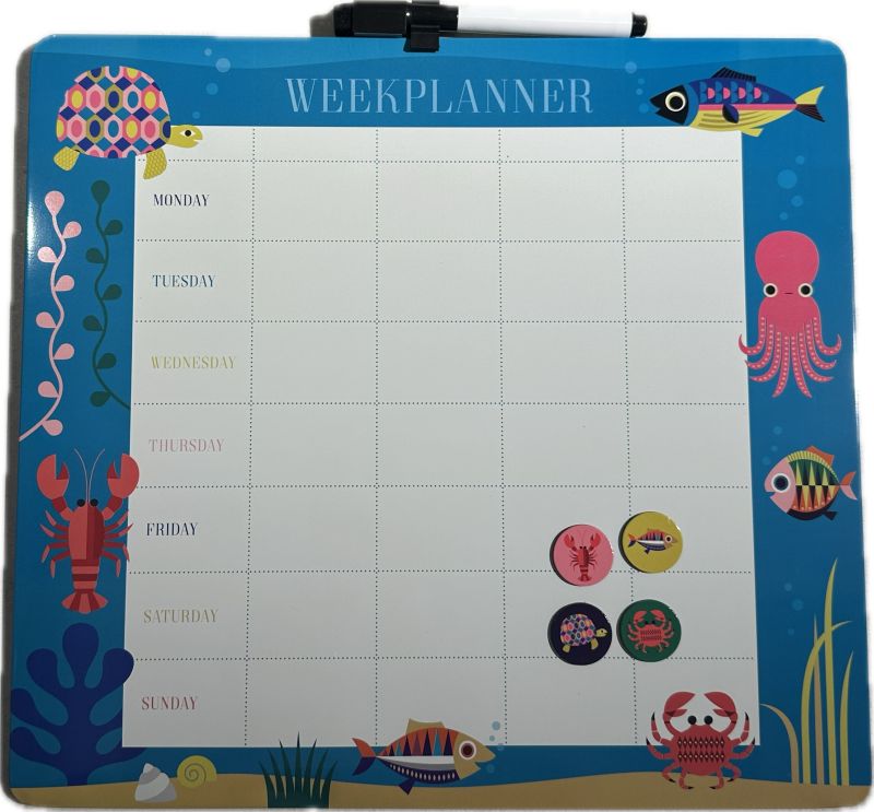Kitsch Kitchen magneetbord Sealife