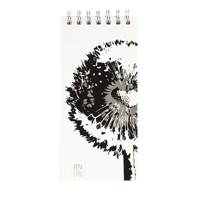 Pepa lani to do list Black & White flower 