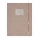Pimpelmees baby's 1st year book Mono Luxe edition warm nude 