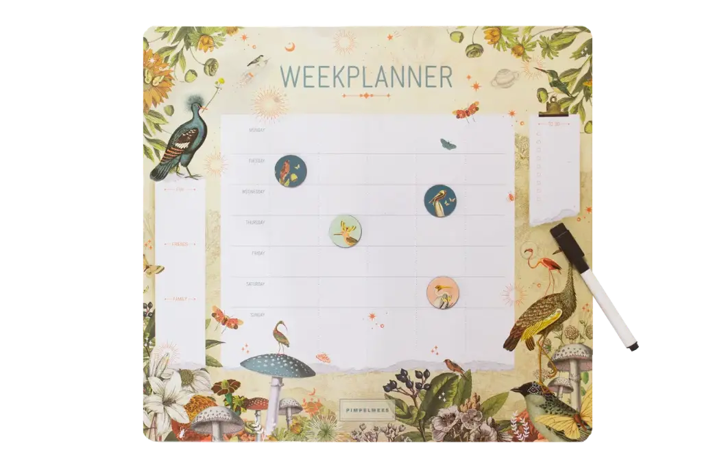 Pimpelmees magnet board - sand