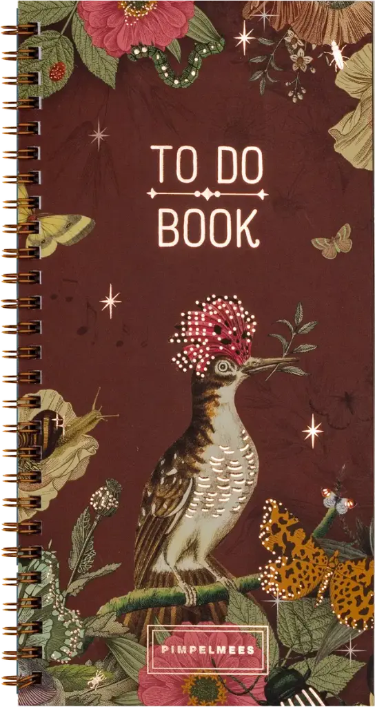 Pimpelmees to do boek - marron 