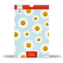 Pepa lani birthday calendar Flower smiley flowers 